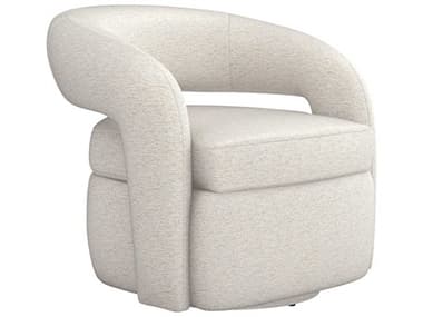 Interlude Home Targa Swivel 32" Beige Fabric Accent Chair IL19801651