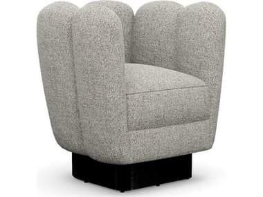 Interlude Home Gallery Swivel Gray Accent Chair IL19801716