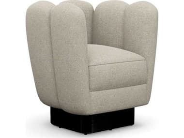 Interlude Home Gallery Swivel Beige Accent Chair IL19801718