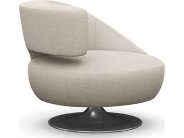 Interlude Home Isabella Swivel Beige Accent Chair IL19802117