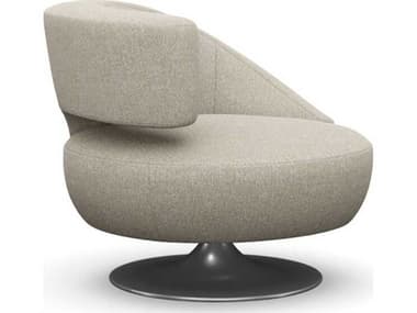 Interlude Home Isabella Swivel Beige Accent Chair IL19802118