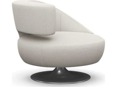 Interlude Home Isabella Swivel Cream Accent Chair IL1980217
