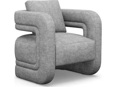 Interlude Home Scillia Gray Accent Chair IL1980424