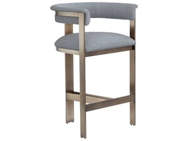 Interlude Home Darcy Upholstered Counter Stool IL19805450