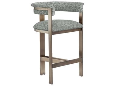 Interlude Home Darcy Upholstered Counter Stool IL19805454