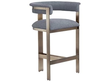 Interlude Home Darcy Upholstered Counter Stool IL19805458