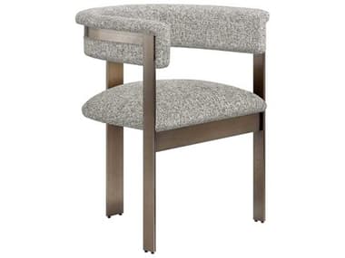 Interlude Home Darcy Upholstered Arm Dining Chair IL19805556