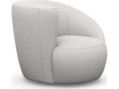 Interlude Home Carlisle Swivel Beige Accent Chair IL1980582