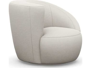 Interlude Home Carlisle Swivel Cream Accent Chair IL1980587