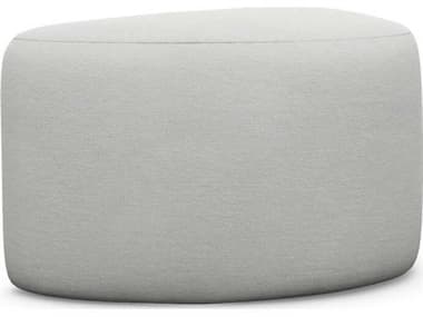 Interlude Home Carlisle Fresco Gray Upholstered Ottoman IL19851412