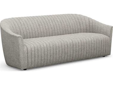 Interlude Home Channel Rock Gray Upholstered Sofa IL19900116