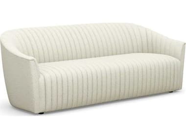 Interlude Home Channel Down White Upholstered Sofa IL19900119