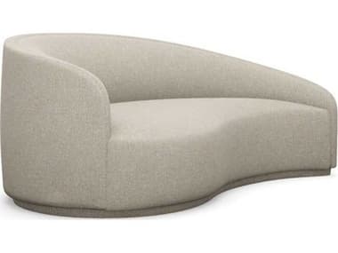 Interlude Home Dana Wheat Beige Upholstered Chaise IL19900218