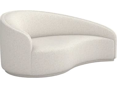 Interlude Home Dana 76" Drift Beige Fabric Upholstered Chaise IL19900251
