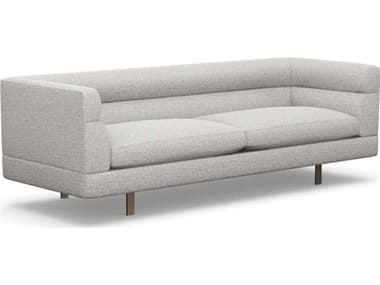 Interlude Home Ornette Storm Bronze Gray Upholstered Sofa IL19900314