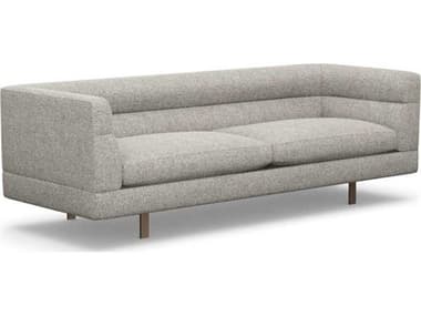 Interlude Home Ornette Rock Bronze Gray Upholstered Sofa IL19900316