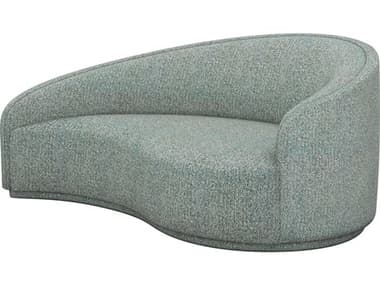 Interlude Home Dana 76" Pool Green Fabric Upholstered Chaise IL19901054