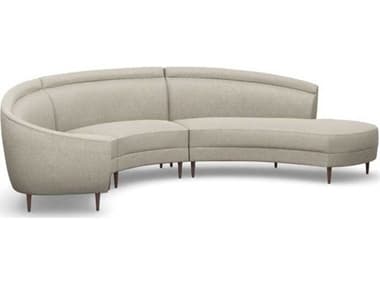 Interlude Home Capri Beige Upholstered Sectional Sofa IL19901218