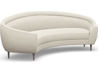 Interlude Home Capri Pearl Icy Grey White Upholstered Sofa IL1990311