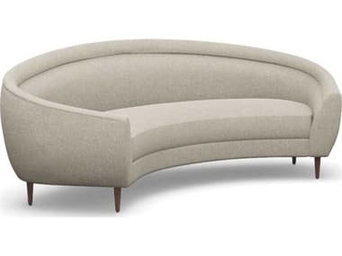 Interlude Home Capri Wheat Light Grey Beige Upholstered Sofa IL19903118