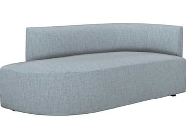 Interlude Home Martine Marsh Gray Upholstered Chaise IL199040