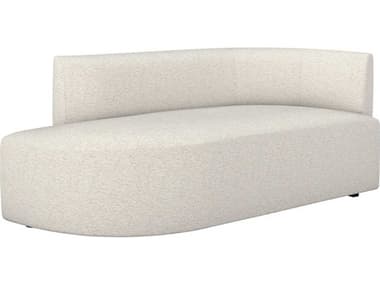 Interlude Home Martine 72" Drift Beige Fabric Upholstered Chaise IL19904051