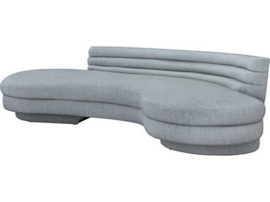 Interlude Home Sutton 97" Marsh Gray Fabric Upholstered Sofa IL19904450
