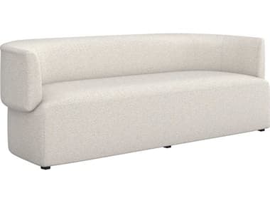 Interlude Home Martine 94" Drift Beige Fabric Upholstered Sofa IL19904851