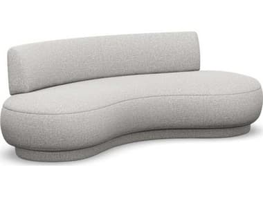Interlude Home Nuage Storm Gray Upholstered Sofa IL19905214