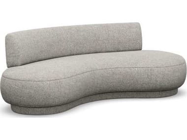 Interlude Home Nuage Rock Gray Upholstered Sofa IL19905216