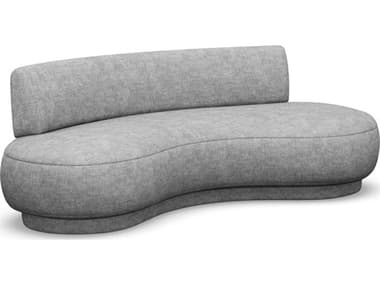 Interlude Home Nuage Feather Gray Upholstered Sofa IL1990524