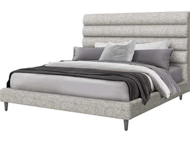 Interlude Home Channel Breeze Dark Grey Solid Wood California King Platform Bed IL19950756