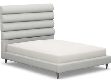 Interlude Home Channel Gray Upholstered Queen Platform Bed IL19951112