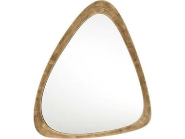 Interlude Home Wales Antique Brass Wall Mirror IL318105