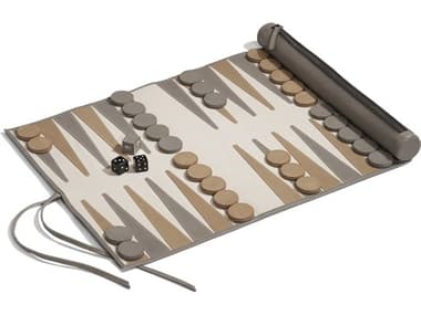 Interlude Home Sisley Ivory Backgammon Set IL998054