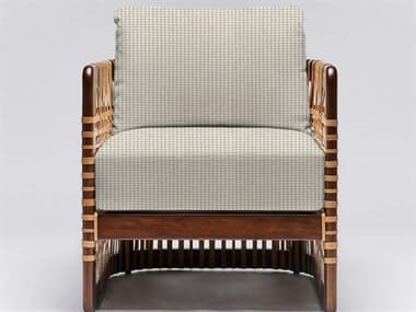 Interlude Home Palms 27" Cream Fabric Accent Chair ILW149972111