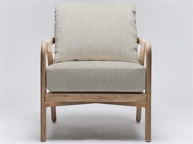 Interlude Home Delray 27" Gray Fabric Accent Chair ILW149973102