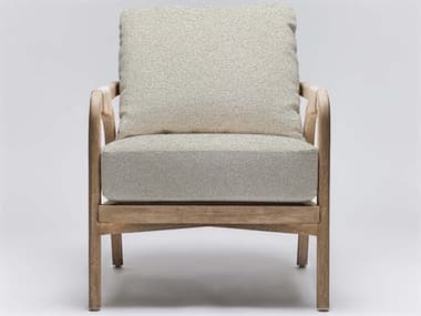Interlude Home Delray 27" Gray Fabric Accent Chair ILW149973103