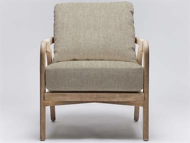 Interlude Home Delray 27" Gray Fabric Accent Chair ILW149973106