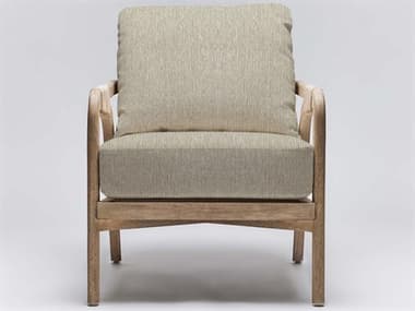 Interlude Home Delray 27" Beige Fabric Accent Chair ILW149973108