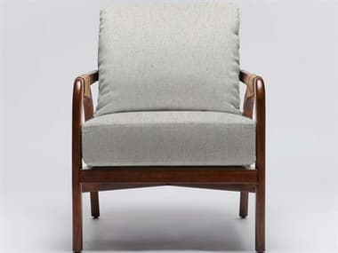 Interlude Home Delray 27" Gray Fabric Accent Chair ILW149974102