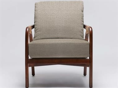 Interlude Home Delray 27" Gray Fabric Accent Chair ILW149974105