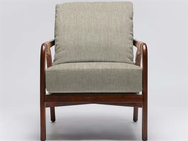 Interlude Home Delray 27" Gray Fabric Accent Chair ILW149974106