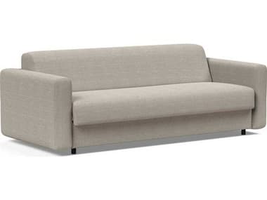 Innovation Killian Kenya Gravel Sofa Bed with Black Lacquered Oak IV95592160579D024