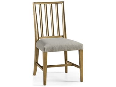 Jonathan Charles Timeless Beech Wood Cherry Fabric Upholstered Side Dining Chair JC0032120SBC