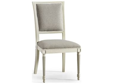 Jonathan Charles Timeless Beech Wood Gray Upholstered Armless Dining Chair JC0032130LMS