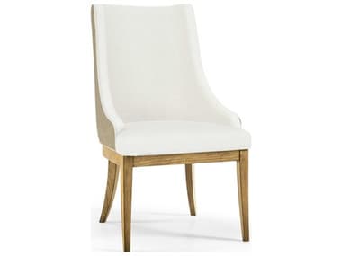 Jonathan Charles Timeless Alder Wood Cherry Upholstered Armless Dining Chair JC0032132SBC