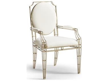 Jonathan Charles Jc Modern Bronze Upholstered Arm Dining Chair JC0072141ABR