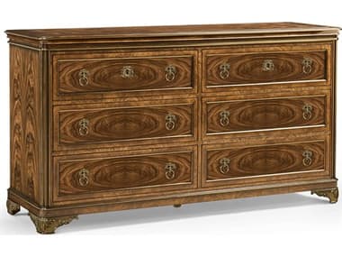 Jonathan Charles Viceroy 66" Wide 6-Drawers Mahogany Wood Double Dresser JC0081710VBS