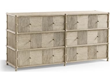 Jonathan Charles William Yeoward 6-Drawers Beige Oak Wood Double Dresser JC0101710WAA